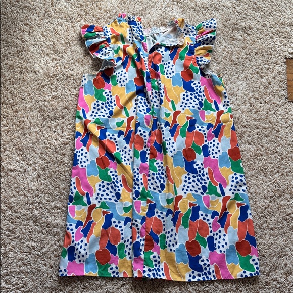 Vibrant Multicolor Casual Dress - Picture 7 of 9